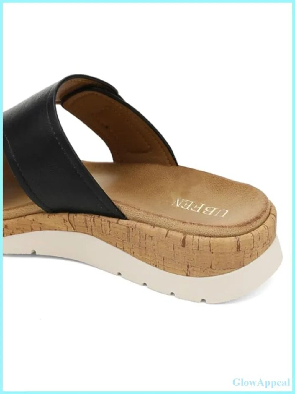 Womens Platform Slide Sandals Orthopedic Arch Support Hook Loop
